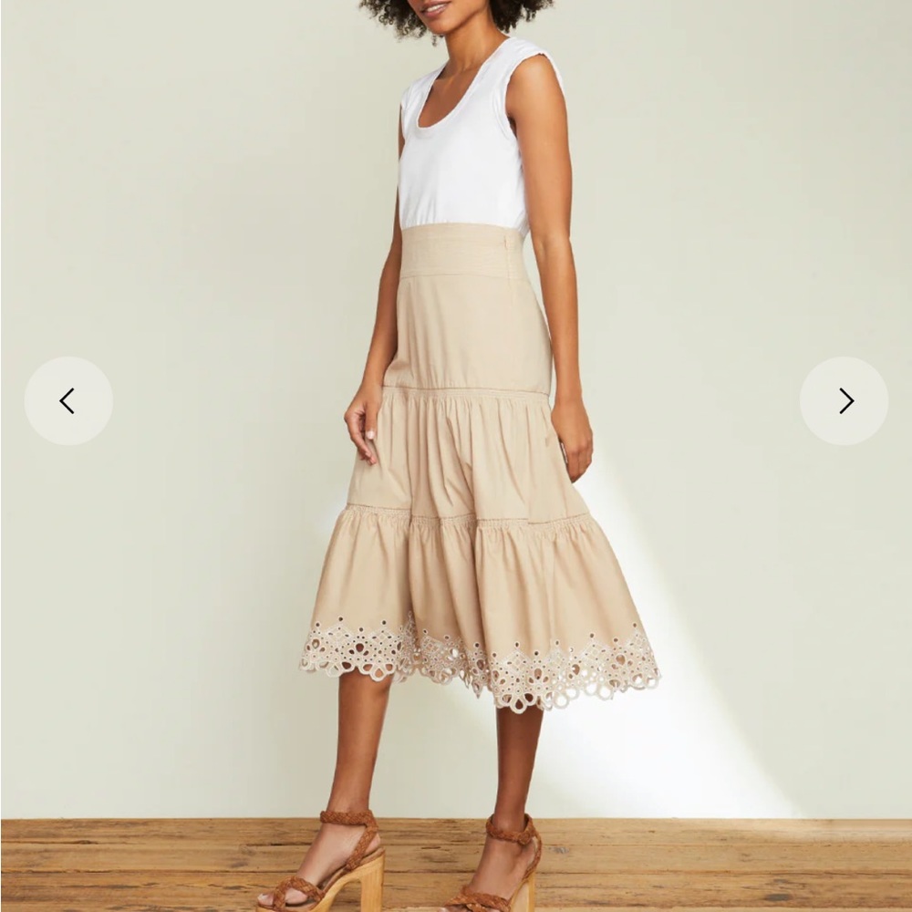 Veronica Beard SzL AMAIA EYELET DRESS